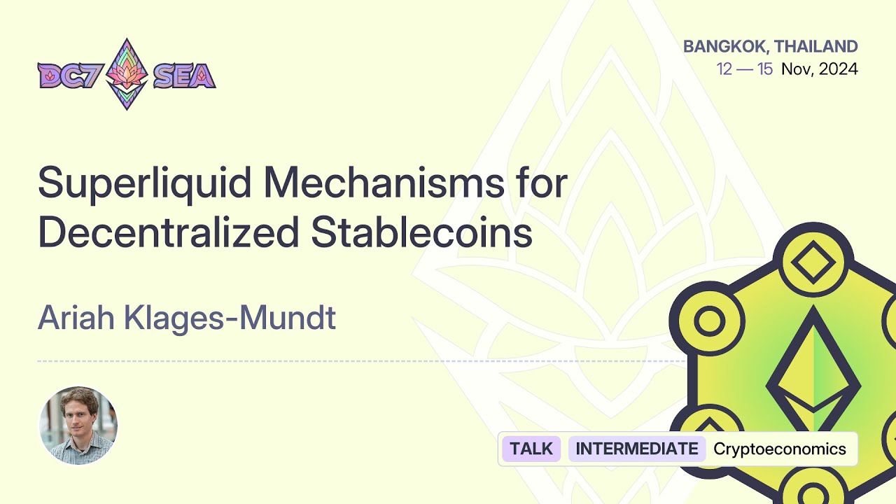 Superliquid Mechanisms for Decentralized Stablecoins preview