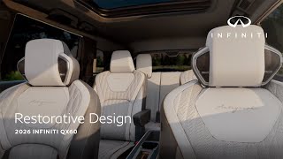 Infiniti 2026 INFINITI QX60 Interior Features: Modern Design