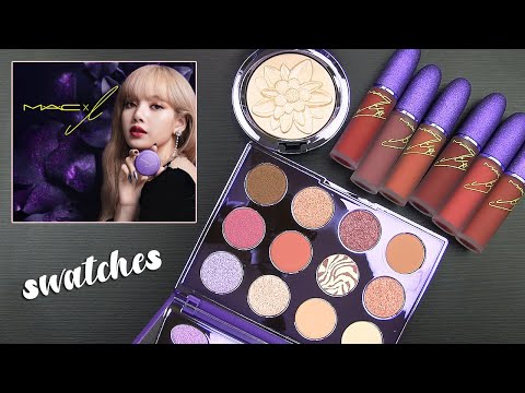 MAC x L Collection (BLACKPINK LISA) // Swatches & Review