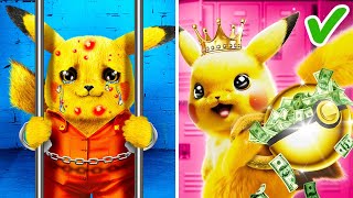 From Poor to Rich Pikachu! I was left on the street!