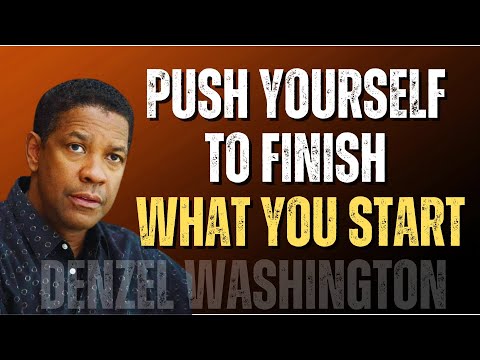 NO EXCUSES: GET IT DONE NOW | Motivational Speech Inspired by Denzel Washington