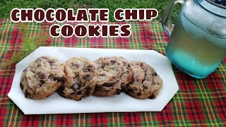 Oven toaster-baked Chocolate chip cookies 🍪 | chewy cookies | homemade easy recipe