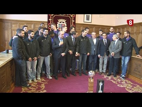 Recepción 'Quesos Cerrato Palencia' como campeón de la Copa Príncipe 2015