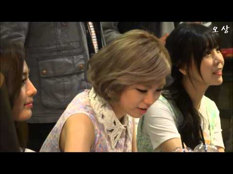 140410 커피츄 까탈레나 세트 출시기념! 오렌지 캬라멜(Orange Caramel) 사인회