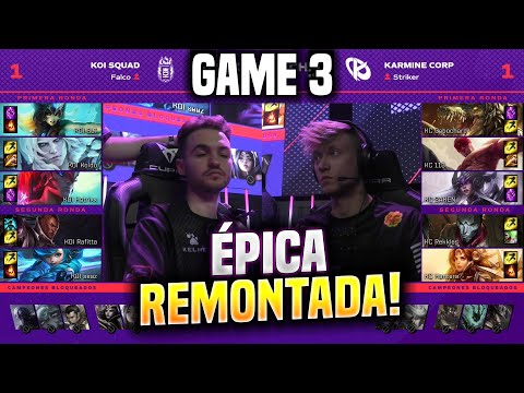 REMONTADA ÉPICA EN EL PARTIDO DE KOI vs KC Game 3! | Team Ibai vs Team Rekkles
