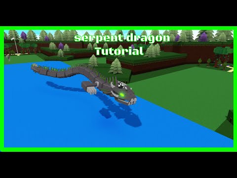 serpent dragon tutorial | build a boat for treasure | tutorial