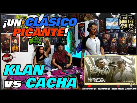 🔴COLOMBIANS REACT to KLAN vs. CACHA - A SPICY CLASSIC! [FMS INTERNATIONAL PLAY-OFF 2024]