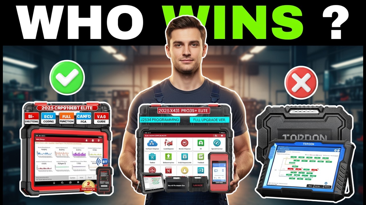 ✅ 7 Best OBD2 Scanners with ECU Coding [2026]🚗Bidirectional, Live Data, With/No Subscription ABS/SRS