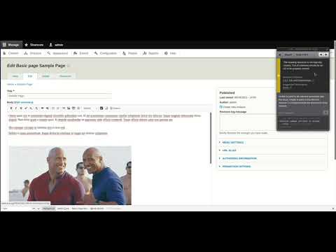 Drupal CKEditor Accessibility Auditor Demo