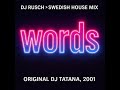 DJ Rusch Words Cover Remix 2026 House Club Dance 2000s Remix Swedish Avicii Bunt 2026