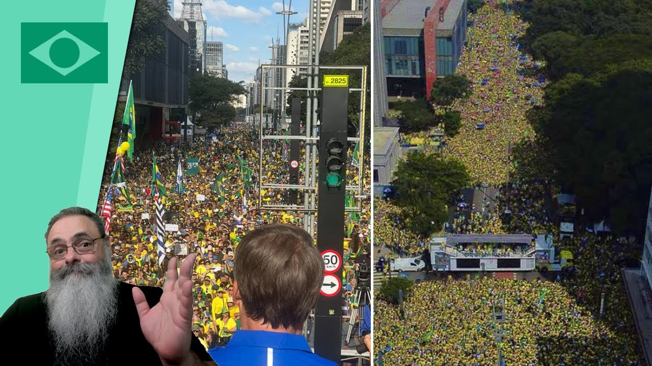 BOLSONARO LOTA a PAULISTA para DESESPERO do LULA e do STF: 500 MIL PESSOAS pedindo DEMOCRACIA