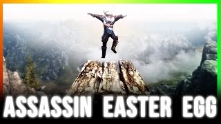 Skyrim Hidden Secrets - BARDS LEAP SUMMIT Easter Egg & Lost Valley Redoubt Location Walkthrough