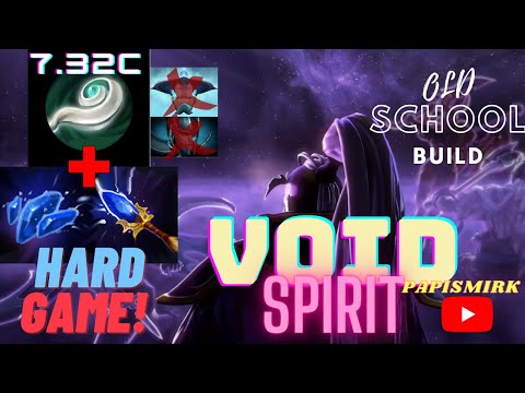VOID SPIRIT - Old school build vs Storm spirit and Phantom assassin 7.32c rank
