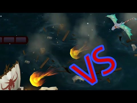 Snoggletog Wraith VS Fleet 17 - Defend Berk - Dragons:Rise of Berk