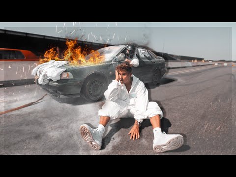 MIN BIL BÖRJAR BRINNA... - YOUTUBE RACET 2020