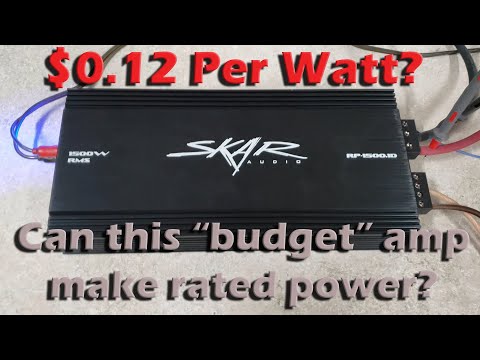 AD-1 Amp Dyno Skar RP1500.1D by Jones Subwoofer Solutions JSS