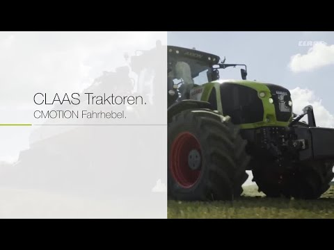 CLAAS Traktoren. CMOTION Fahrhebel.