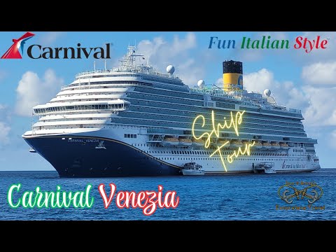 🇮🇹🛳Carnival Venezia Ship Tour🛳🇮🇹🤌