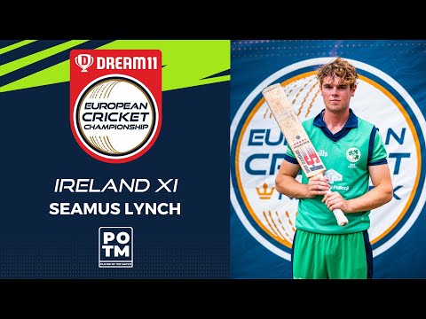 POTM: S.Lynch - Group A, Match 3 - AUT vs IRE-XI | Highlights | Dream11 ECC, 2022 | ECC22.003