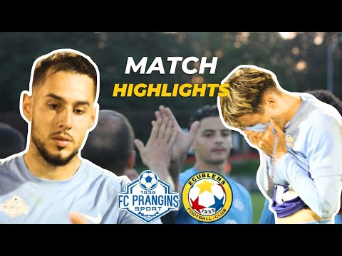 Prangins et Ecublens se neutralisent | FC Prangins 1-1 FC Ecublens | 3ème ligue journée 8 | 23/24