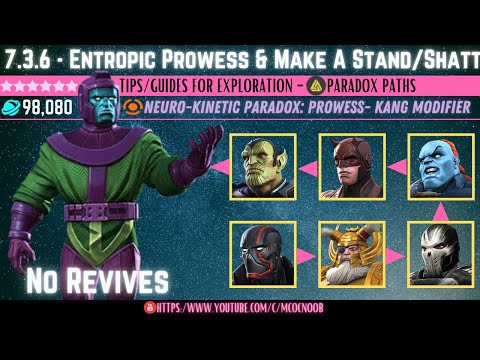 MCOC: Act 7.3.6 - Paradox, Entropic Prowess, Quantum Control - Kang - Neuro Kinetic Paradox: Prowess