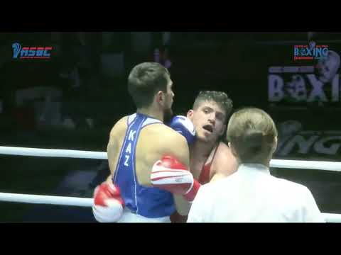 ASLANBEK SHYMBERGENOV (KAZ) vs ZEYAD ISHAISH (JOR) ASIAN CHAMPIONSHIPS 2022 Final