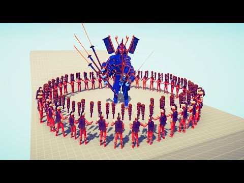 100x CLUBMASTER RING vs EVERY UNIT - Totally Accurate Battle Simulator TABS