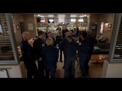 Brettsey - Chicago Fire - 8x06 - Firehouse congratulates Cruz