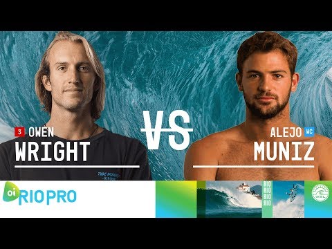 Owen Wright vs. Alejo Muniz - Round Two, Heat 2 - Oi Rio Pro 2018