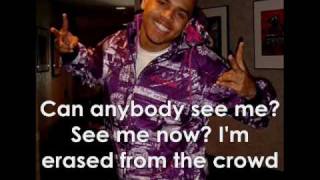 Andre Merritt Ft. Chris Brown  - Erased W/Lyrics