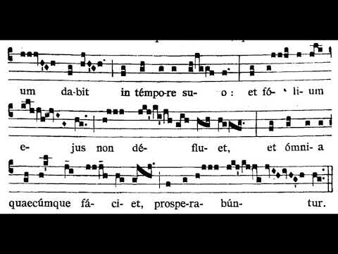 Tamquam Lignum - (Offertory - Solemnity of St. Benedict - July 11)