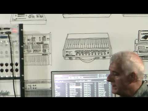 Steve Levine talks about the Fairlight CMI at Synthfest UK