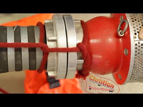 🚒 Knoten und Stiche der Feuerwehr - Ausbildung mit Christian dem Feuerwehrmann #012