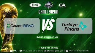 TÜRKİYE FİNANS - GARANTİ BBVA / BANKALAR LİGİ / 3.HAFTA