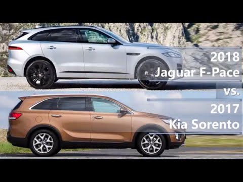 2018 Jaguar F-Pace vs 2017 Kia Sorento (technical comparison)