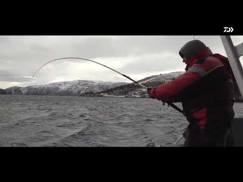 Arne Seiberlich im Drill mit großem Heilbutt in Norwegen | SEALINE X'TREME TRAVEL INTERLINE