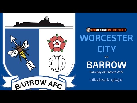 2014/15: Worcester City v BARROW