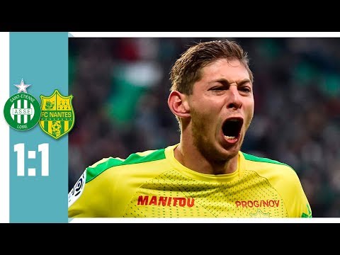 AS St. Etienne - FC Nantes 1:1 / Kurioser Ausgleich: Nantes Sala mit Abschluss-Treffer