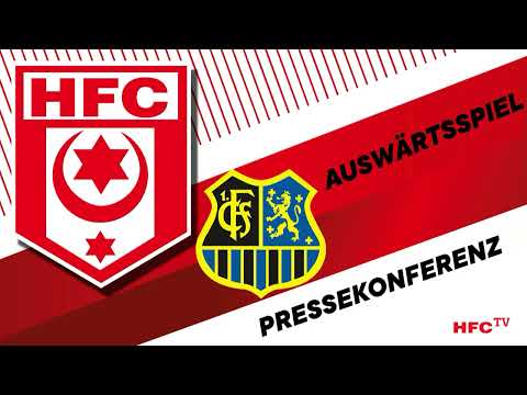 31. Spieltag 2021/22: 1. FC Saarbrücken - Hallescher FC | Pressekonferenz vnach dem Spiel