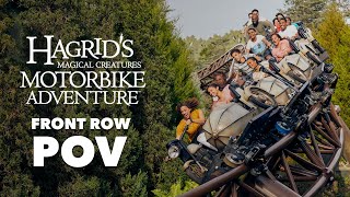 Hagrid's Magical Creatures Motorbike Adventure Front Row POV Experience
