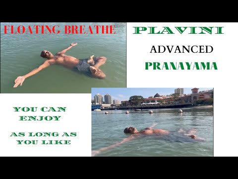 Floating Easy Plavini Pranayama, Advanced Hatha Yoga Pranayama