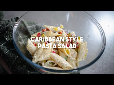 PASTA SALAD | Caribbean style