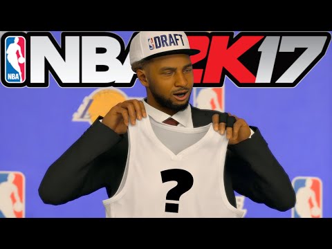 INSANE NBA DRAFT + FIRST TEAM PRACTICE! - NBA 2K17 MyCAREER