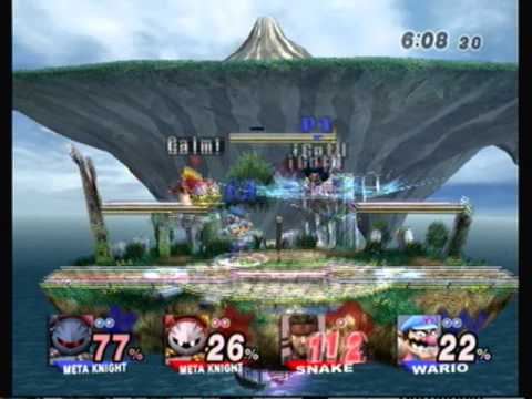 Mike Haze (MK) and Tyrant (Wario) vs Sake (Snake) and Zex (MK) 1 @ Ragnarok