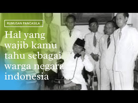 Rumusan Pancasila yang wajib kamu ketahui !! #irsoekarno#muhyamin#soepomo#perumusanpancasila#BPUPKI