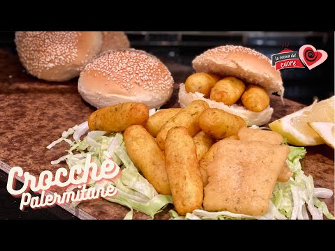 Crocché di Patate o Cazzilli Ricetta della tradizione Siciliana -Palermitana