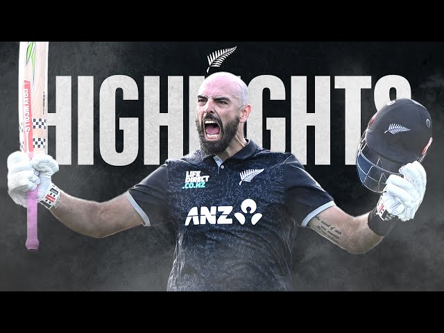 Daryl Mitchell Masterclass! | Highlights And Interviews | New Zealand v West Indies 1st ODI