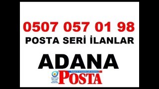Posta İlan Servisi Adana, Posta İlan Verme Adana, Posta Gazetesi Adana
