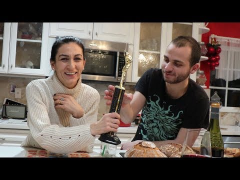 Making Armenian Khash - Arqa's Passion for Hockey - Heghineh Family Vlogs