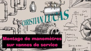 Montage des manomètres de frigoriste